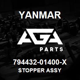 794432-01400-X Yanmar STOPPER ASSY | AGA Parts