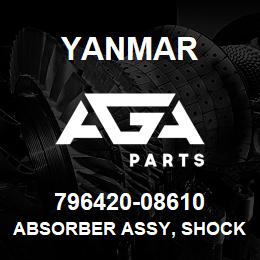 796420-08610 Yanmar absorber assy, shock | AGA Parts