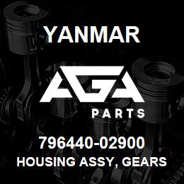 796440-02900 Yanmar HOUSING ASSY, GEARS | AGA Parts