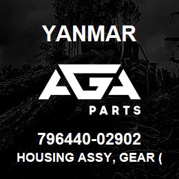 796440-02902 Yanmar HOUSING ASSY, GEAR (SD40) | AGA Parts