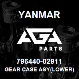 796440-02911 Yanmar GEAR CASE ASY(LOWER) | AGA Parts