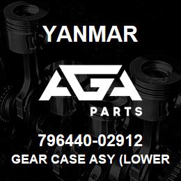 796440-02912 Yanmar GEAR CASE ASY (LOWER) | AGA Parts