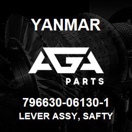 796630-06130-1 Yanmar lever assy, safty | AGA Parts