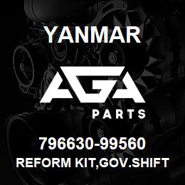 796630-99560 Yanmar REFORM KIT,GOV.SHIFT | AGA Parts