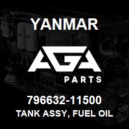 796632-11500 Yanmar tank assy, fuel oil | AGA Parts