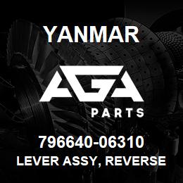 796640-06310 Yanmar lever assy, reverse | AGA Parts