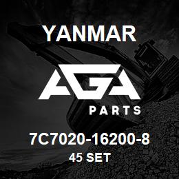 7C7020-16200-8 Yanmar 45 SET | AGA Parts