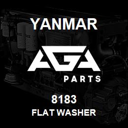 8183 Yanmar FLAT WASHER | AGA Parts