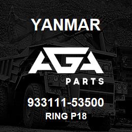 933111-53500 Yanmar RING P18 | AGA Parts