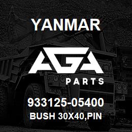 933125-05400 Yanmar bush 30x40,pin | AGA Parts