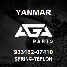 933152-07410 Yanmar SPRING-TEFLON | AGA Parts