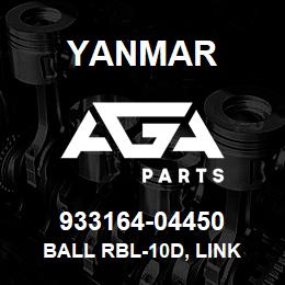 933164-04450 Yanmar BALL RBL-10D, LINK | AGA Parts