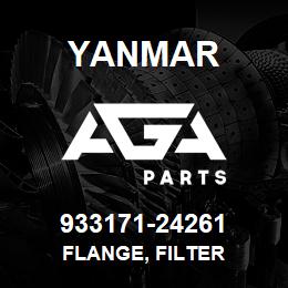 933171-24261 Yanmar flange, filter | AGA Parts