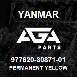 977620-30871-01 Yanmar PERMANENT YELLOW | AGA Parts