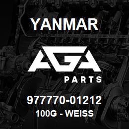 977770-01212 Yanmar 100g - weiss | AGA Parts