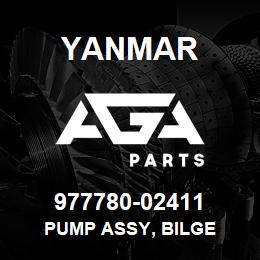 977780-02411 Yanmar PUMP ASSY, BILGE | AGA Parts