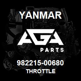 982215-00680 Yanmar THROTTLE | AGA Parts