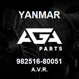 982516-80051 Yanmar A.V.R. | AGA Parts