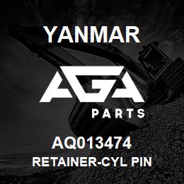 AQ013474 Yanmar RETAINER-CYL PIN | AGA Parts