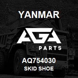 AQ754030 Yanmar SKID SHOE | AGA Parts