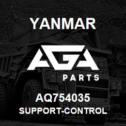 AQ754035 Yanmar SUPPORT-CONTROL | AGA Parts