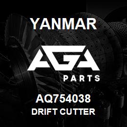 AQ754038 Yanmar DRIFT CUTTER | AGA Parts