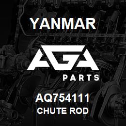 AQ754111 Yanmar CHUTE ROD | AGA Parts