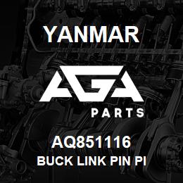 AQ851116 Yanmar BUCK LINK PIN PI | AGA Parts