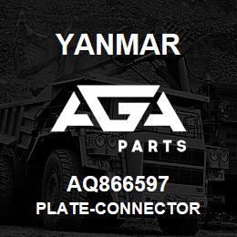 AQ866597 Yanmar PLATE-CONNECTOR | AGA Parts