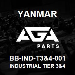 BB-IND-T3&4-001 Yanmar INDUSTRIAL TIER 3&4 | AGA Parts