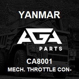 CA8001 Yanmar mech. throttle con- | AGA Parts