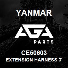 CE50603 Yanmar extension harness 3' | AGA Parts