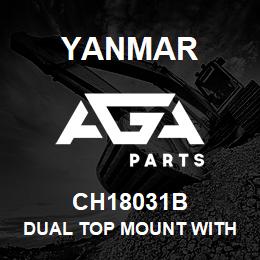 CH18031B Yanmar Dual top mount with trim | AGA Parts