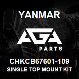 CHKCB67601-109 Yanmar Single top mount kit with Trim Unlimited | AGA Parts