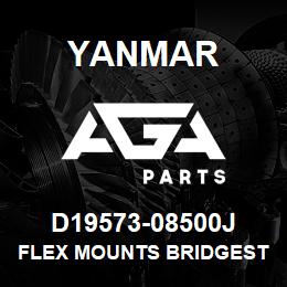 D19573-08500J Yanmar Flex mounts Bridgestone 6LY3 4pcs | AGA Parts