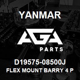 D19575-08500J Yanmar Flex mount Barry 4 pcs | AGA Parts