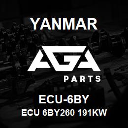 ECU-6BY Yanmar ECU 6BY260 191kW | AGA Parts