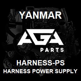 HARNESS-PS Yanmar Harness power supply | AGA Parts