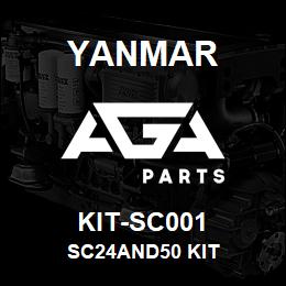 KIT-SC001 Yanmar SC24and50 KIT | AGA Parts