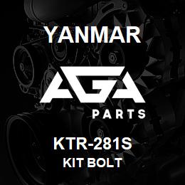 KTR-281S Yanmar KIT BOLT | AGA Parts