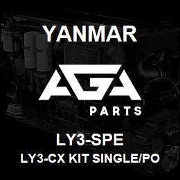 LY3-SPE Yanmar LY3-CX Kit Single/Portside Engine | AGA Parts