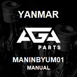 MANINBYUM01 Yanmar Manual | AGA Parts