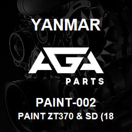 PAINT-002 Yanmar PAINT ZT370 & SD (18ml) | AGA Parts