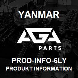 PROD-INFO-6LY Yanmar Produkt Information | AGA Parts