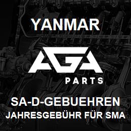 SA-D-GEBUEHREN Yanmar Jahresgeb├╝hr f├╝r SMARTASSIST-Direct | AGA Parts