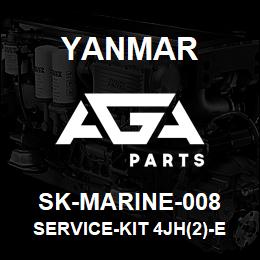 SK-MARINE-008 Yanmar Service-Kit 4JH(2)-E.TE.HTE.DTE | AGA Parts