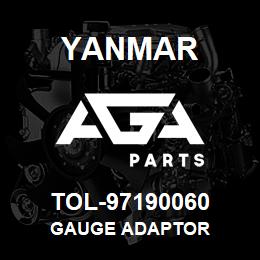 TOL-97190060 Yanmar gauge adaptor | AGA Parts