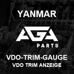 VDO-TRIM-GAUGE Yanmar VDO Trim Anzeige | AGA Parts