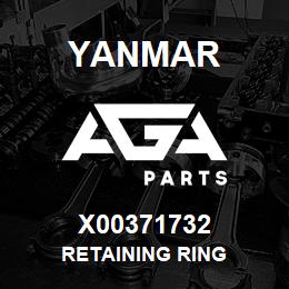 X00371732 Yanmar RETAINING RING | AGA Parts