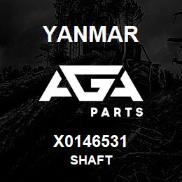 X0146531 Yanmar shaft | AGA Parts